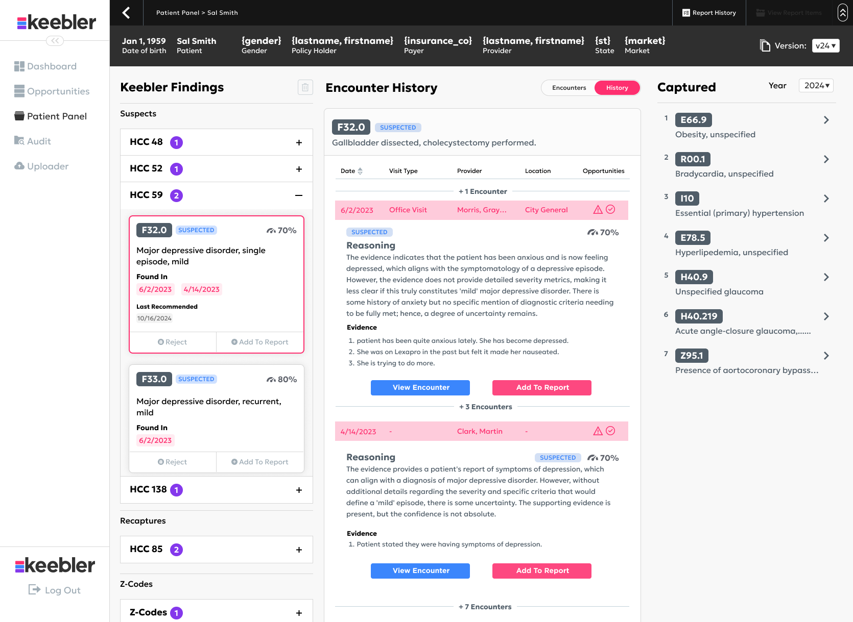 Keebler Health Results