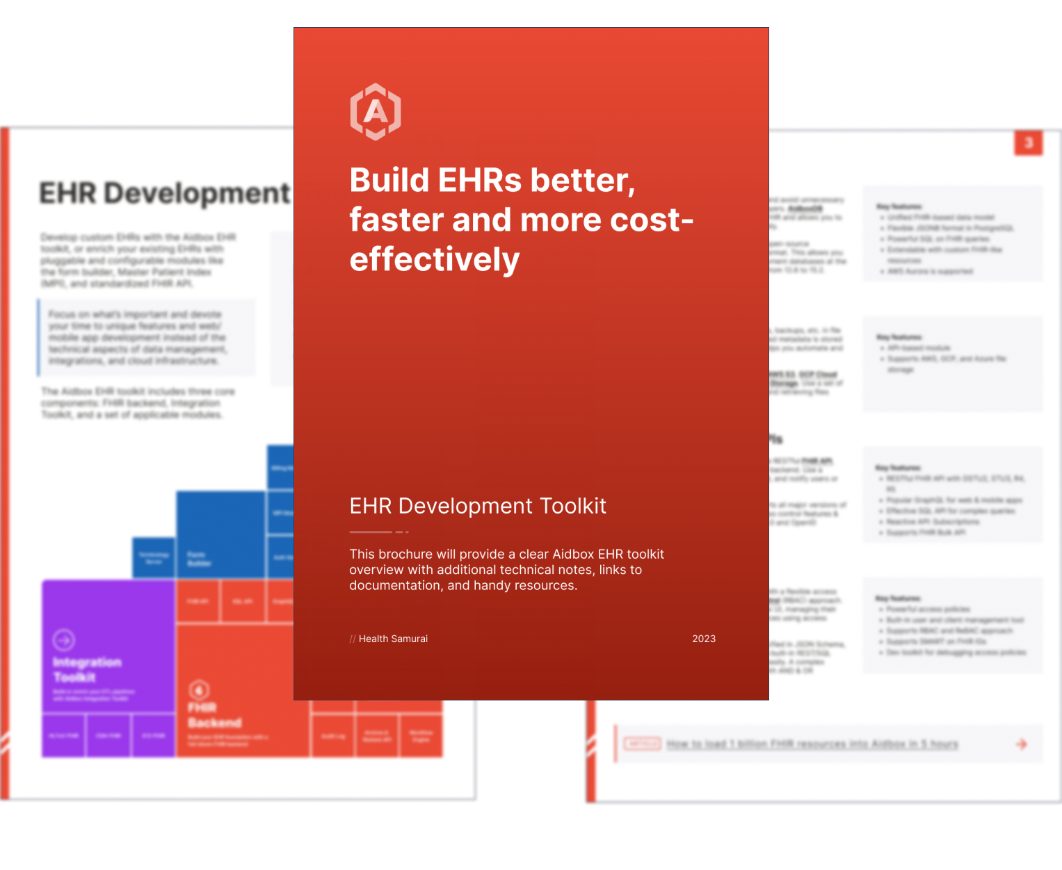 EHR Development Toolkit Brochure — download preview
