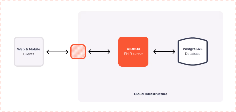 Typical FHIR solution